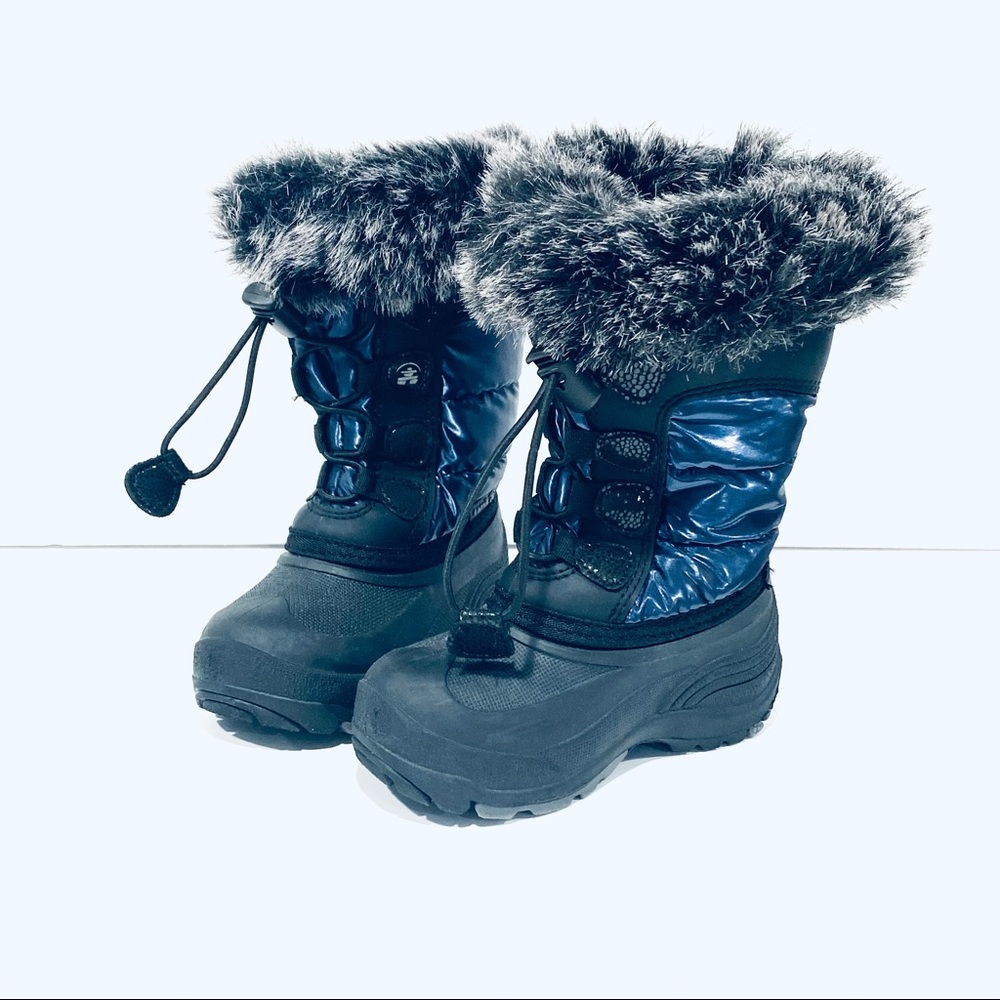 Kamik Girls Navy Solstice Snow Boots